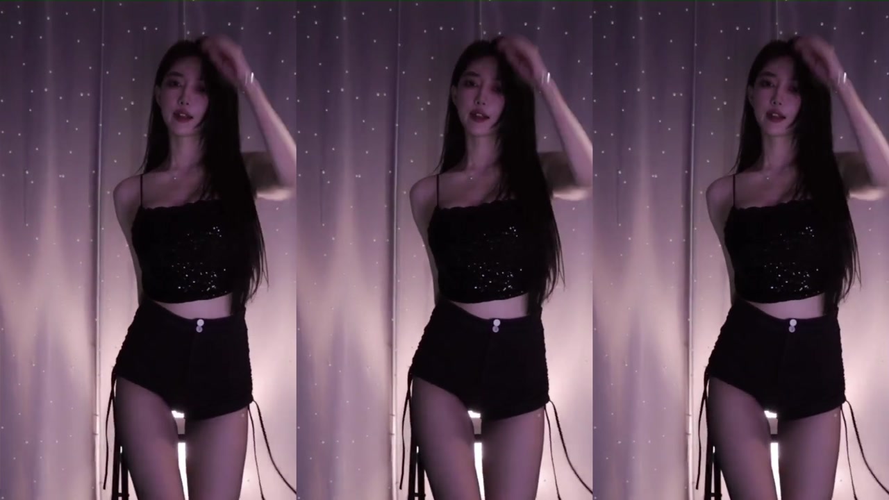 Huya 王雨檬呀20231018 pretty chinese girl live dance 000036