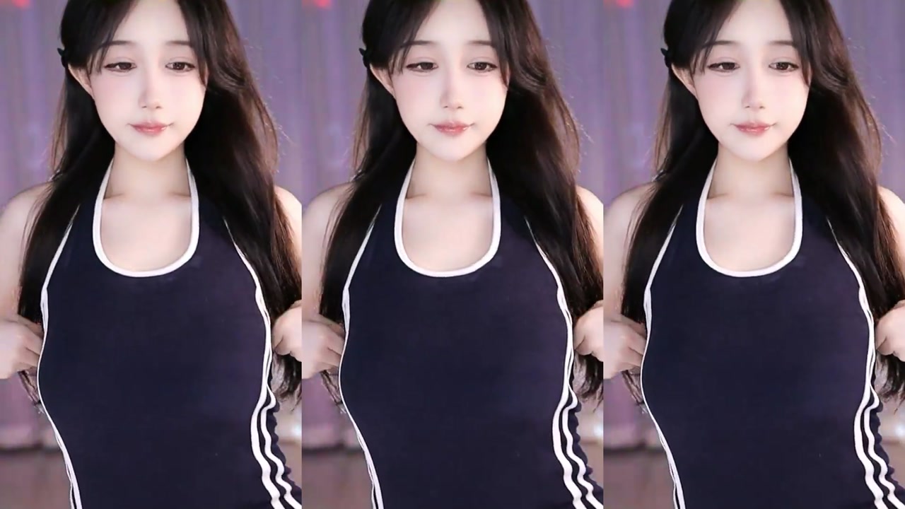 Huya 奶言艾20230602 pretty chinese girl live dance 000006