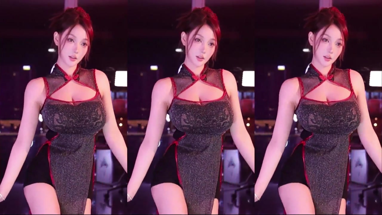 Douyu minana呀20231008 sexy female anchor from China dances 000015