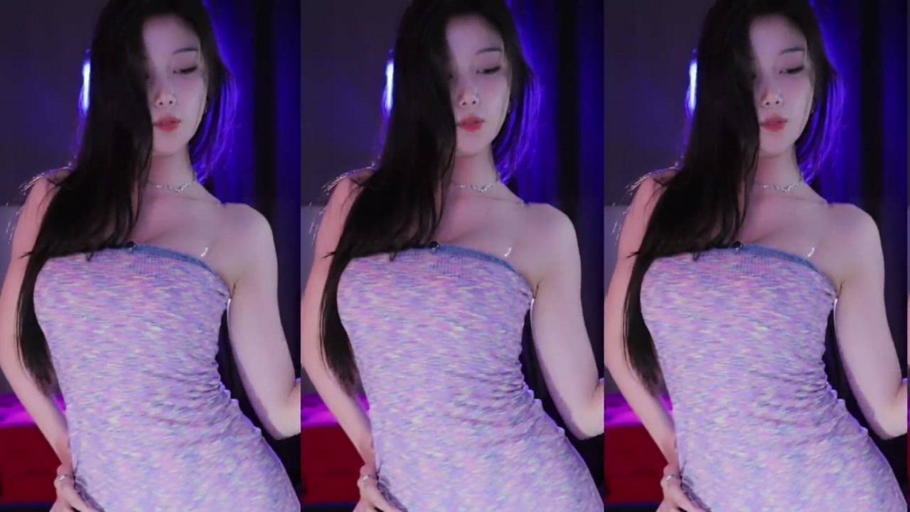 Huya 一只萌七哟o20230520 pretty chinese girl live dance 000003