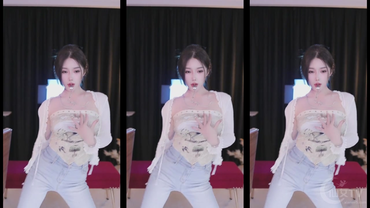 Huya 猫崽崽三分糖20230906 Cute Chinese Girls Dance Livestream Highlights 000001