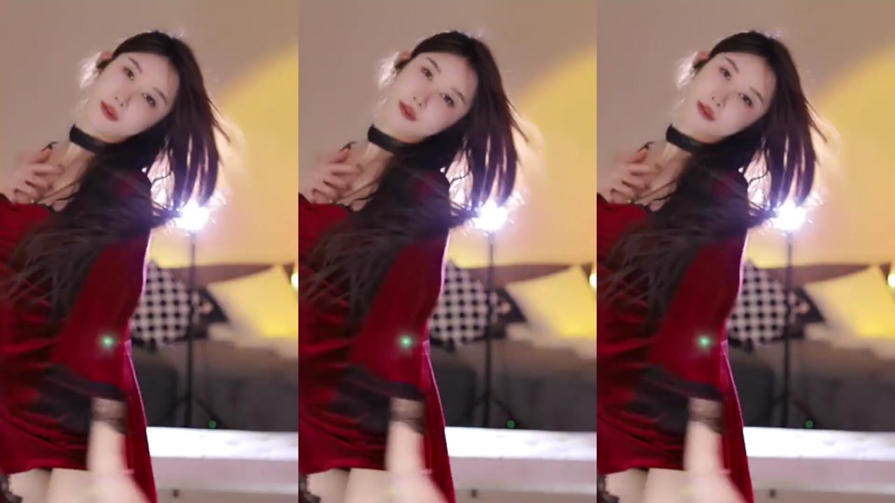 Douyu 温柠c丶20231119 Chinese girl live dance 000015