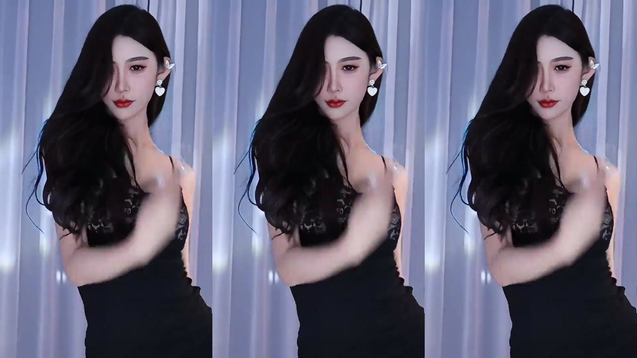 Huya 长腿兮兮20231214 Chinese girl dancing meme 000015