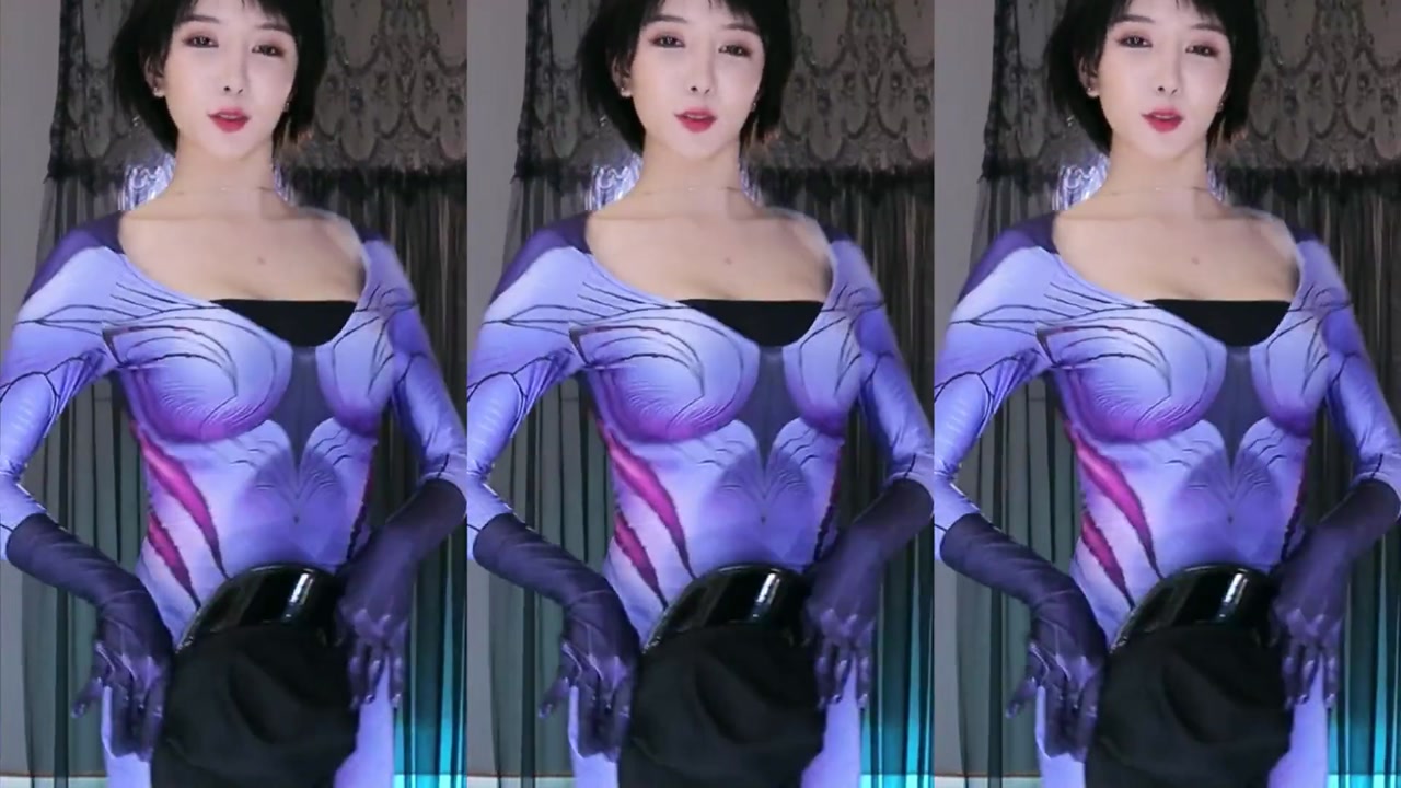 Douyu 环星M小天儿III20220109 Adorable Chinese Girl Group Dance Live 212101