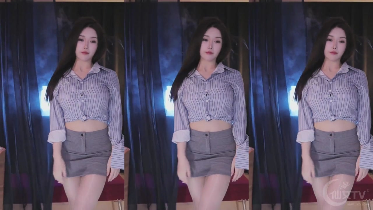 猫崽崽三分糖20230918 pretty chinese girl live dance 000010