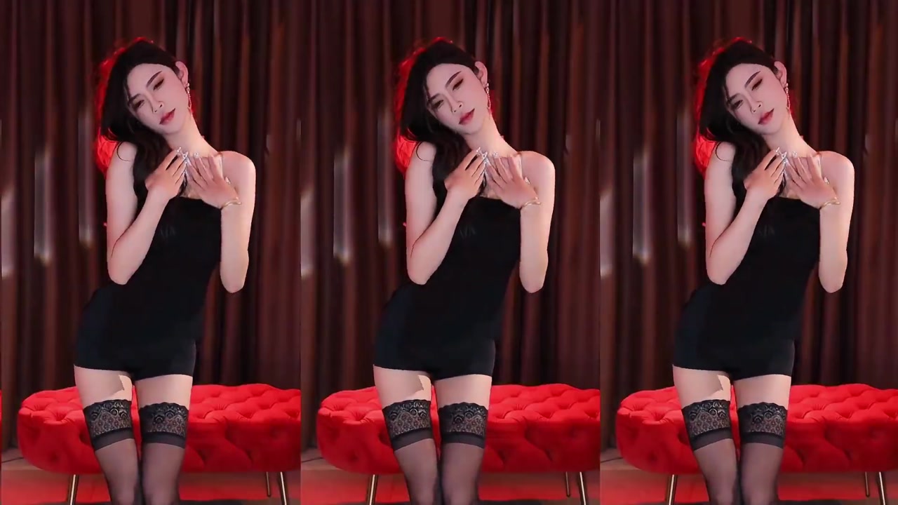 Douyu 长腿兮兮20231229 douyinlive dancer Livestream Highlights 000010