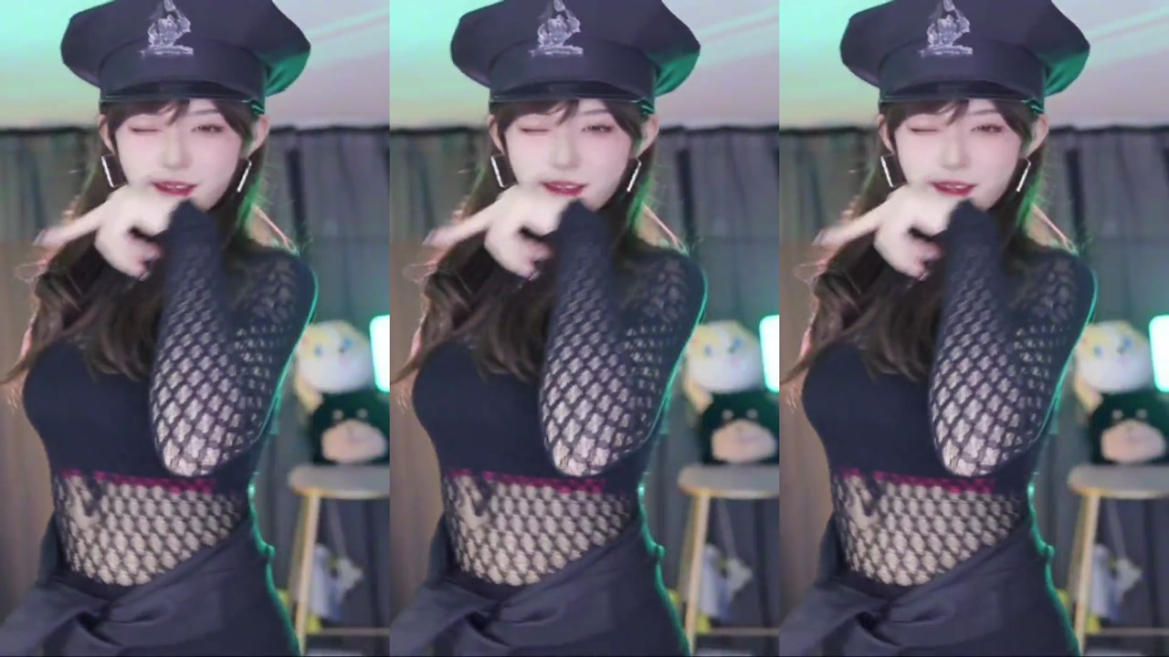 Douyu 羊小雪20231006 pretty chinese girl live dance 000006