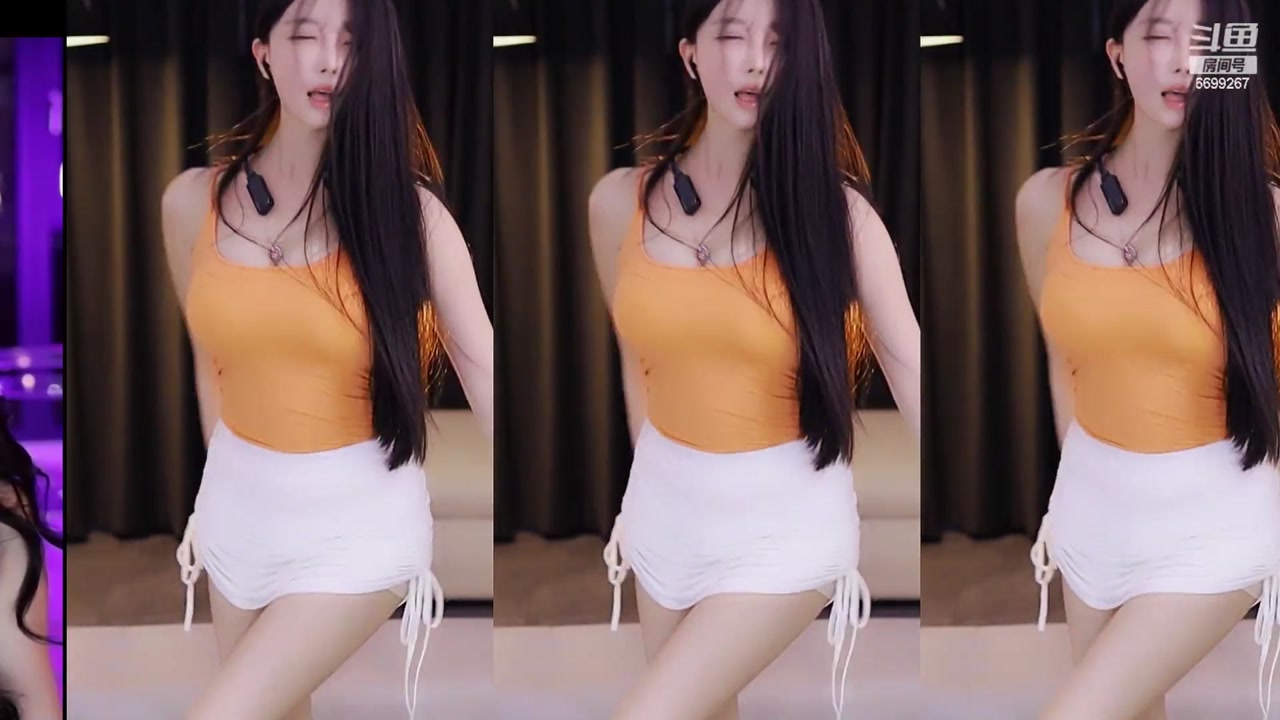 Huya 湖南小橙子20230718 Cute Chinese Girls Dance Livestream Highlights 000003
