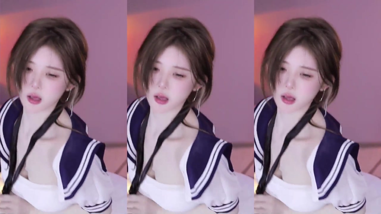 Huya 小水熙20230410 TikTok live with Chinese girls dancing 000003