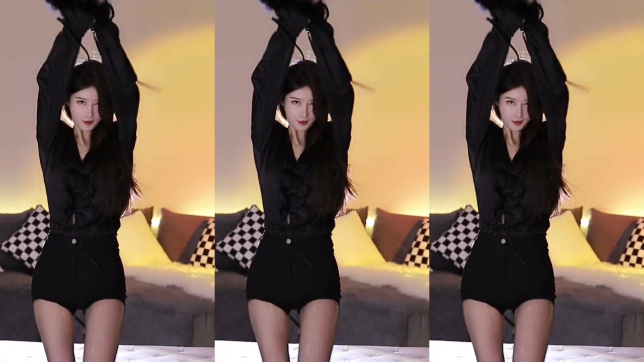 Huya 温柠c丶20231118 pretty chinese girl live dance 000000