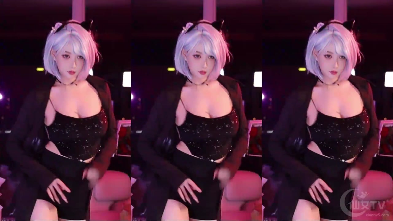Huya minana呀20230822 Cute Chinese Girls Dance Livestream Highlights 000036