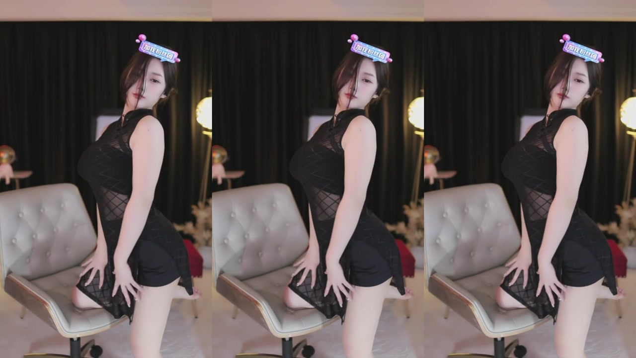 Huya 猫崽崽三分糖20231004 pretty chinese girl live dance 000000
