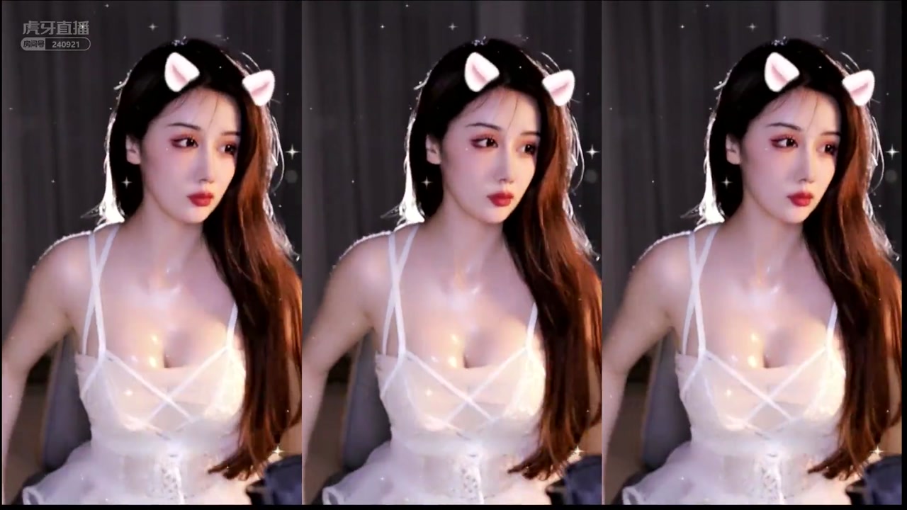 Huya 伊贝大魔王20220109 pretty chinese girl live dance 220903